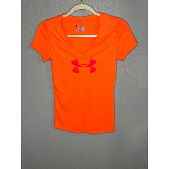 Under Armour Tops - Women's Under Armour T-Shirt XS Orange Red